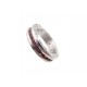 BAGUE BULGARI B.ZERO1 OR BLANC 18ct SAPHIR ROSE 