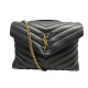 SAC A MAIN SAINT LAURENT LOULOU MEDIUM 574946 CUIR MATELASSE NOIR HAND BAG 2300€