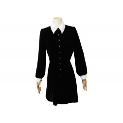 ROBE CHRISTIAN DIOR RUNWAY CINTREE COL DENTELLE 7A21619A1515 M 40 DRESS 5700€
