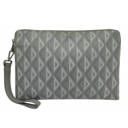 SAC A MAIN DIOR HOMME POCHETTE A5 TOILE CD DIAMOND DRAGONNE POUCH HAND BAG 730€