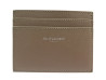  porte cartes saint laurent en cuir embosse grain