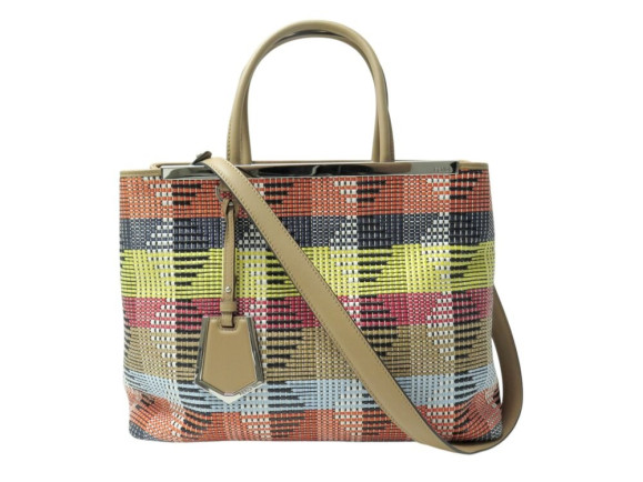 sac a main fendi cabas 2 jours 8bh250 regular tisse