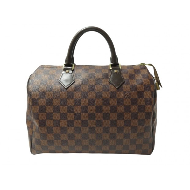 SAC A MAIN LOUIS VUITTON SPEEDY 30 EN TOILE DAMIER EBENE N41364 HAND BAG 1600€