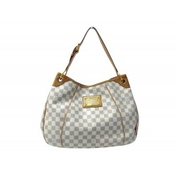 SAC A MAIN LOUIS VUITTON GALLIERA GM N55216 EN TOILE DAMIER AZUR HANDBAG 1650€