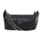 VINTAGE SAC A MAIN CHANEL HOBO LOGO CC CHOCOLATE BAR CUIR HAND BAG PURSE 4500€