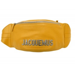 NEUF SAC A MAIN JACQUEMUS LA BANANE MEUNIER 225BA024 PORTE CEINTURE HANDBAG 390€