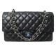 NEUF SAC A MAIN CHANEL 11.12 TIMELESS CLASSIQUE MEDIUM EN CUIR NOIR BAG 10300€