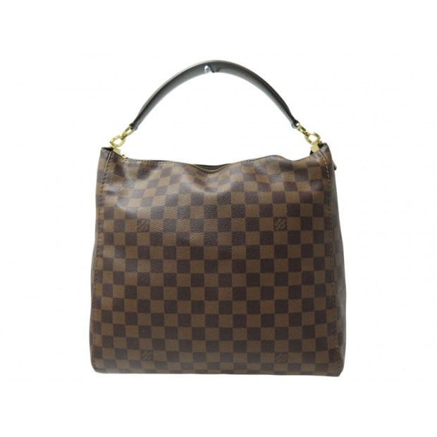 SAC A MAIN LOUIS VUITTON PORTOBELLO PM TOILE DAMIER EBENE CABAS HAND BAG 1400€