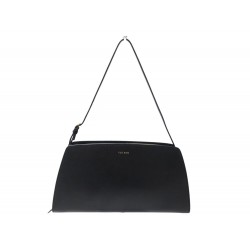 SAC A MAIN THE ROW SAC BAGUETTE DALIA EN CUIR BRILLANT NOIR PORTE EPAULE 2160€