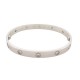 BRACELET CARTIER LOVE CRB6070417 T17 EN OR BLANC 18K 10 DIAMANTS BANGLE 19300€