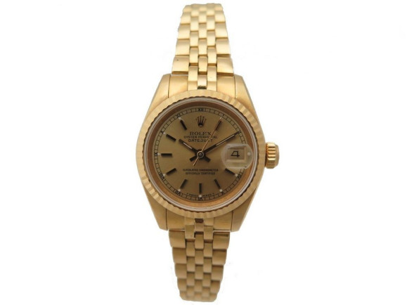 montre rolex 69178 oyster perpetual datejust 26 mm or