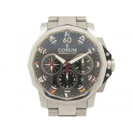 MONTRE CORUM ADMIRALS CUP CHALLENGER 01.0007 CHRONO 44 MM AUTO ACIER WATCH 7500€