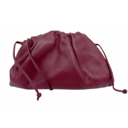 NEUF SAC A MAIN POCHETTE BOTTEGA VENETA MINI POUCH CUIR BANDOULIERE PURSE 1900€