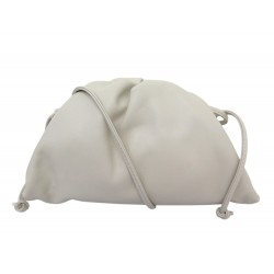 NEUF SAC A MAIN POCHETTE BOTTEGA VENETA MINI POUCH CUIR BANDOULIERE PURSE 1900€