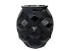 vase lalique france tortue cristal noir edition