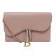 NEUF SAC A MAIN CHRISTIAN DIOR POCHETTE SADDLE CHAINE S5620CCEH POUCH BAG 1750€