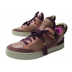 CHAUSSURES BASKETS LOUIS VUITTON X KANYE WEST 9 43 SNEAKERS PURPLE TRAINER SHOES