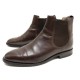 CHAUSSURES CHURCH'S AMBERLEY CUIR EBENE NEVADA 8F 42 BOTTINES CHELSEA BOOTS 650€