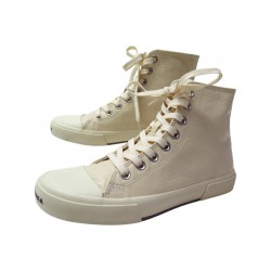 NEUF BASKETS BALENCIAGA PARIS HIGH TOP ARENA 688756 38 CREME WHITE SNEAKER 795€