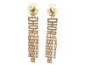  boucles d'oreilles dior tribales lettres