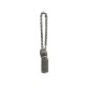 VINTAGE PORTE CLE HERMES GAETAN DE PERCIN GLAND DE PASSEMENTERIE ARGENT KEY RING