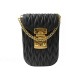SAC A MAIN MINI POCHETTE MIU MIU ETUI BANDOULIERE CUIR MATELASSE NAPPA BAG 800€