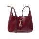 NEUF SAC A MAIN GUCCI JACKIE 1961 SMALL 810232 EN CUIR VERNI BORDEAUX BAG 3200€