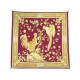 VINTAGE FOULARD HERMES CHANTECLAIR 1ERE EDITION CARRE 90 SOIE ROUGE SCARF 530€