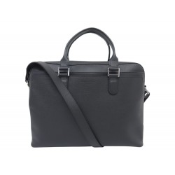 NEUF SACOCHE LONGCHAMP PORTE DOCUMENTS 2151852001 CUIR GRAINE BANDOULIERE 580€