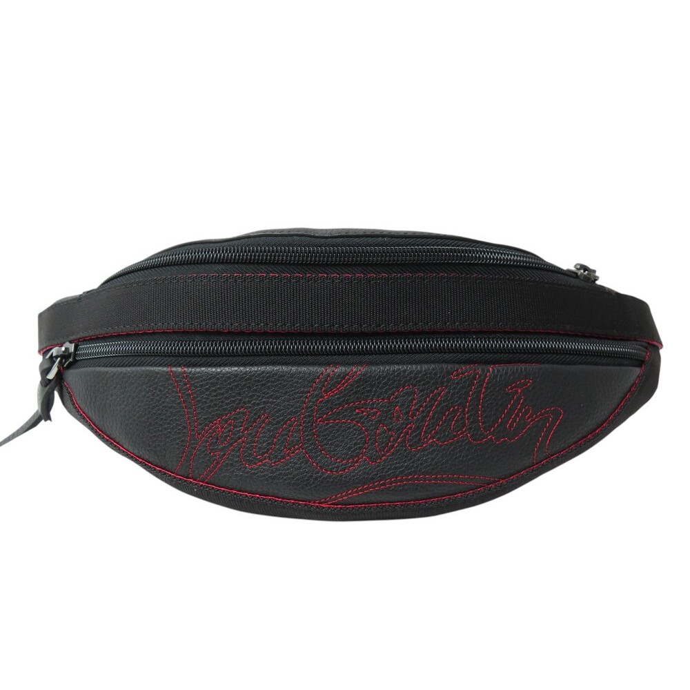 NEUF SACOCHE CHRISTIAN LOUBOUTIN SAC BANANE PARISNYC 3195045 FANNY BAG 1020€