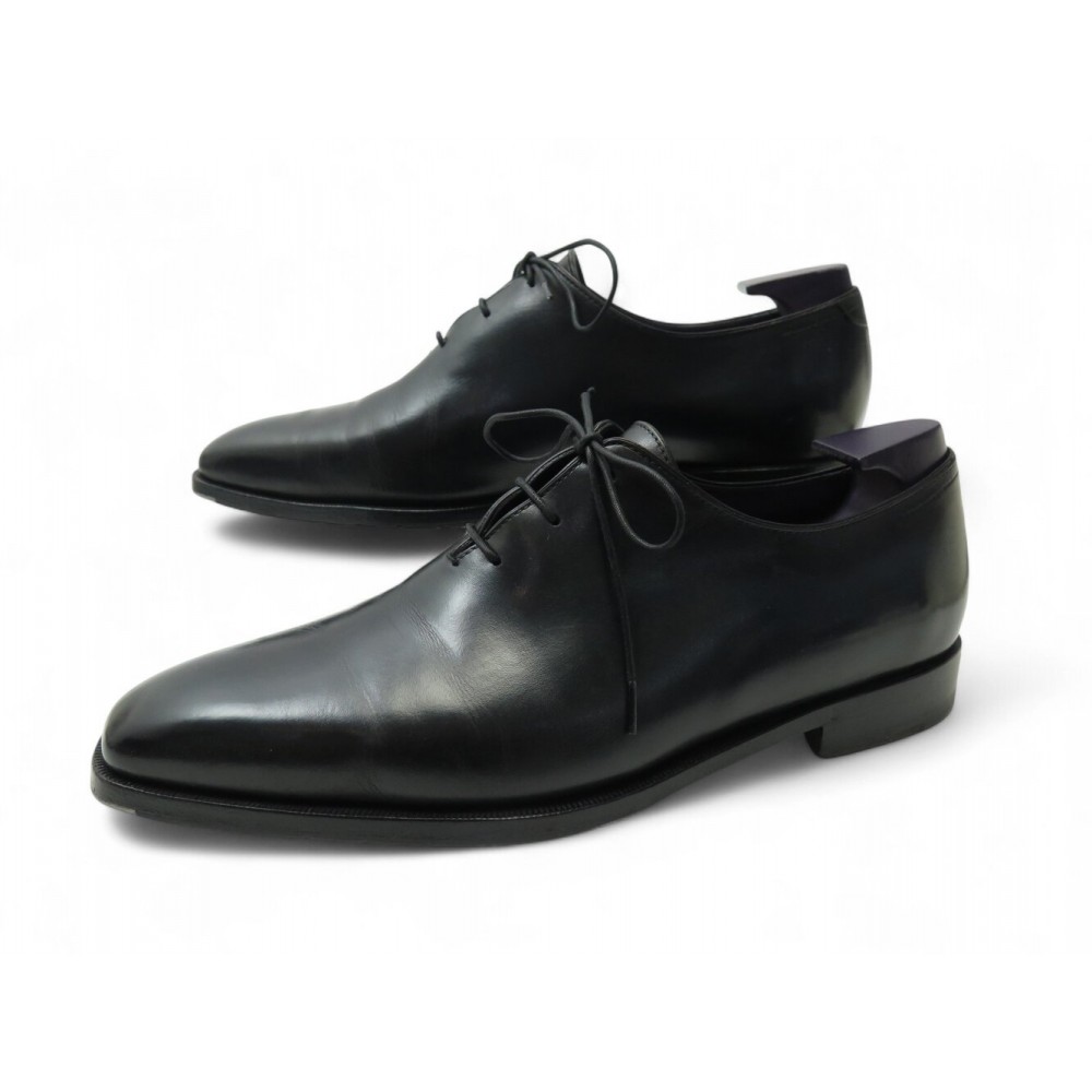 CHAUSSURES BERLUTI ALESSANDRO ONE CUT DEMESURE 7 41 CUIR EMBAUCHOIRS SHOES 2245€