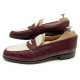 CHAUSSURES JM WESTON 117 8.5D 42.5 MOCASSINS BIMATIERE LIN & CUIR SHOES 595€