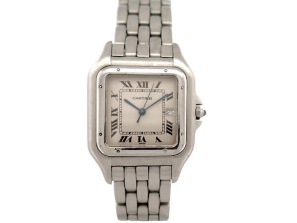 montre cartier panthere gm 130000c quartz 41 mm acier