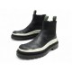 CHAUSSURES BOTTINES DIOR X SACAI EXPLORER CHELSEA 42 CUIR NOIR BOOTS SHOES 1200€