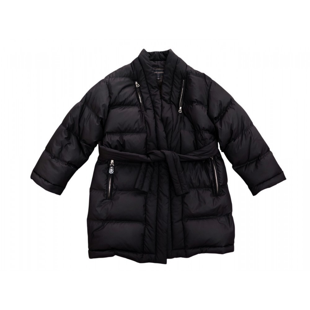NEUF MANTEAU LOUIS VUITTON DOUDOUNE BELTED PUFFER WRAP COAT 1AAK1C M 40 3900€