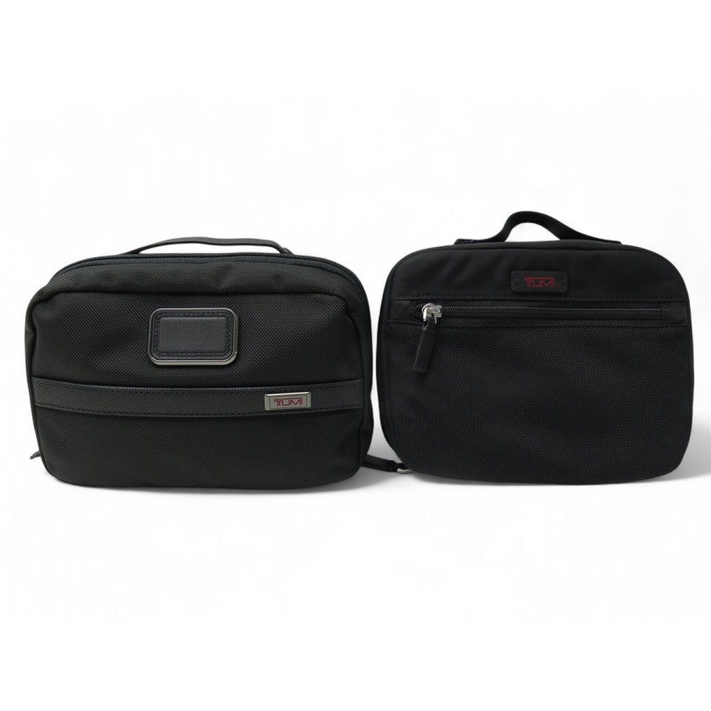 NEUF LOT SACS TUMI TROUSSE DE TOILETTE ALPHA3 ET POCHETTE L TOILETERY POUCH 250€