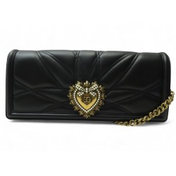 NEUF SAC A MAIN DOLCE & GABBANA DEVOTION BAGUETTE CUIR BANDOULIERE HANDBAG 2830€