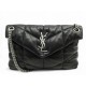 SAC A MAIN SAINT LAURENT LOULOU PUFFER SMALL 577476 CUIR NOIR BANDOULIERE 2690€