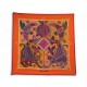 FOULARD HERMES LEGENDE KUNA PEUPLE DE PANAMA ZOE PAUWELS SOIE CARRE SCARF 530€