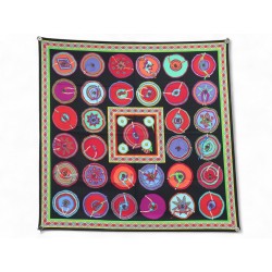 FOULARD HERMES BELLES DU MEXIQUE CARRE 90 VIRGINIE JAMIN EN SOIE SILK SCARF 530€