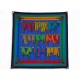 FOULARD HERMES LES SANGLES PAR JOACHIM METZ CARRE 90 SOIE BLEU SILK SCARF 530€