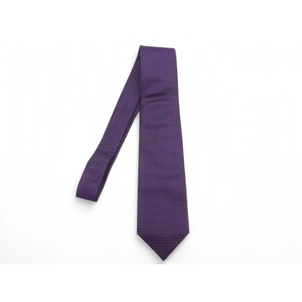 NEUF CRAVATE MONTRE PATEK PHILIPPE 2023 EN SOIE VIOLET BOITE NEW PURPLE SILK TIE
