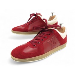 CHAUSSURES LOUIS VUITTON BASKETS SNEAKERS OFFSHORE 7 IT 42 FR CUIR LOGO LV 850€