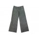 PANTALON CHANEL P26752 40 M GRIS EN TWEED SOIE LAINE ALPAGA TROUSERS PANTS 4800€