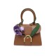 NEUF SAC A MAIN DELVAUX BRILLANT MINI TULIP AA0406CAD030CDO CUIR HAND BAG 7700€