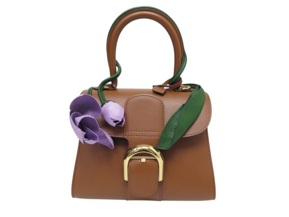 sac a main delvaux brillant mini tulip