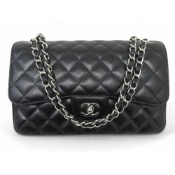 NEUF SAC A MAIN CHANEL TIMELESS GRAND CLASSIQUE JUMBO CUIR CAVIAR HANDBAG 11100€