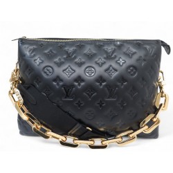 NEUF SAC A MAIN LOUIS VUITTON COUSSIN MM CUIR MONOGRAM EMPREINTE HAND BAG 4300€