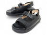 chaussures gucci 658813 sandales gg en cuir perfore