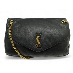 SAC A MAIN SAINT LAURENT LOULOU PUFFER 577475 MEDIUM CUIR BANDOULIERE BAG 2950€